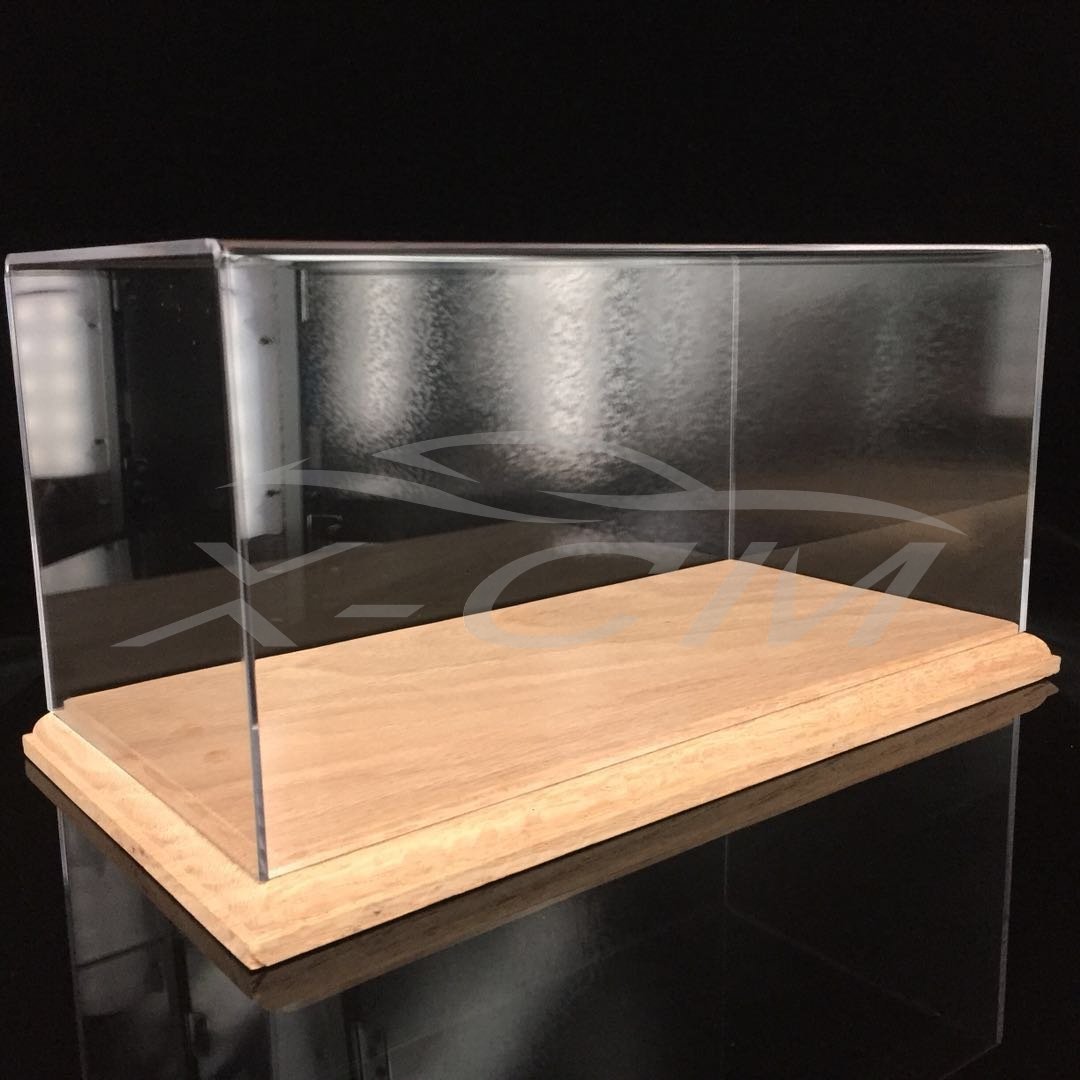车模橡木底座汽车展示透明亚克力防尘车模