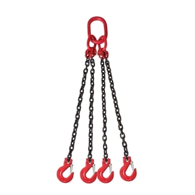 吊环挂钩万能链式双头连接自动脱钩吊钩起重铁环链