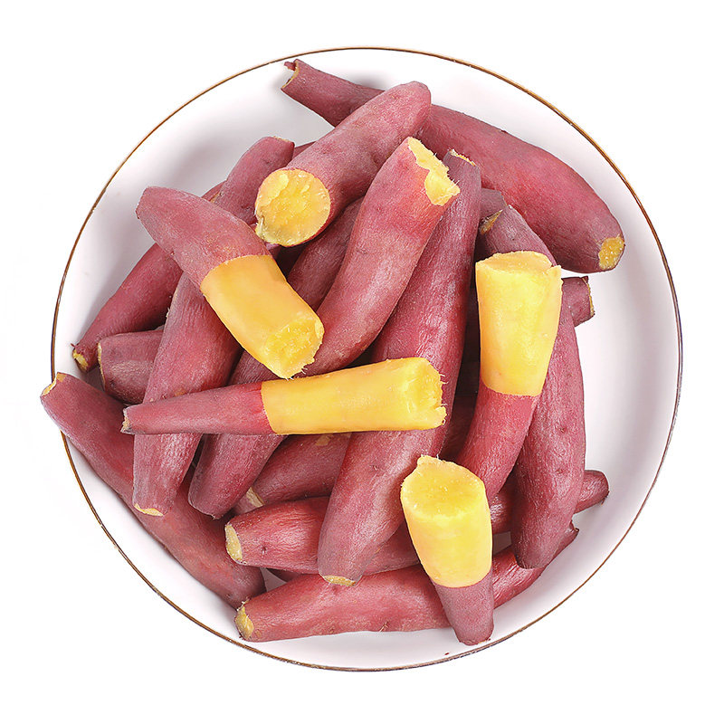 新鲜天目山小香薯5斤手指薯临安正宗黄心番薯板栗红薯地瓜山芋10