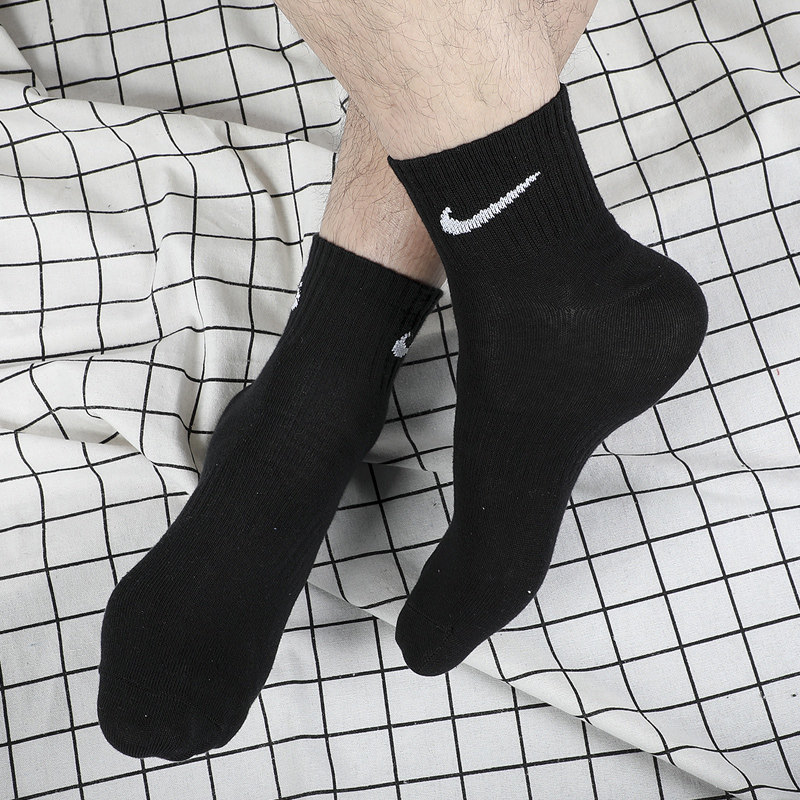 nike耐克官方正品袜子男袜女新款运动快干短袜运动袜