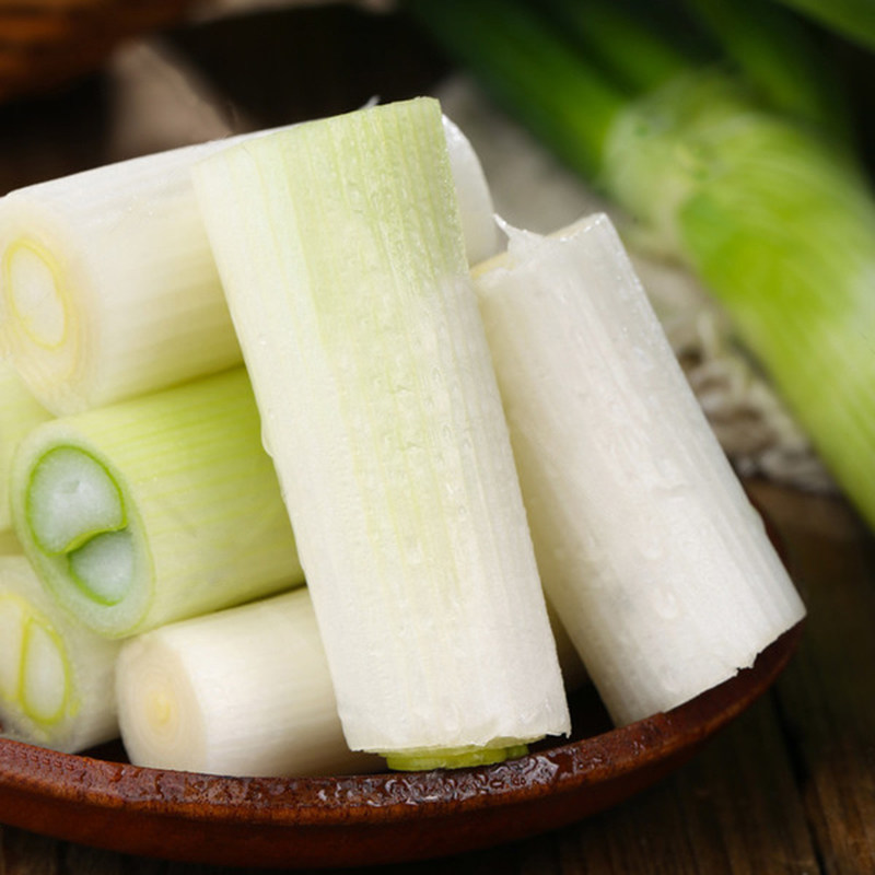 新鲜现挖山东安丘大葱9斤铁杆长葱葱头去叶葱类