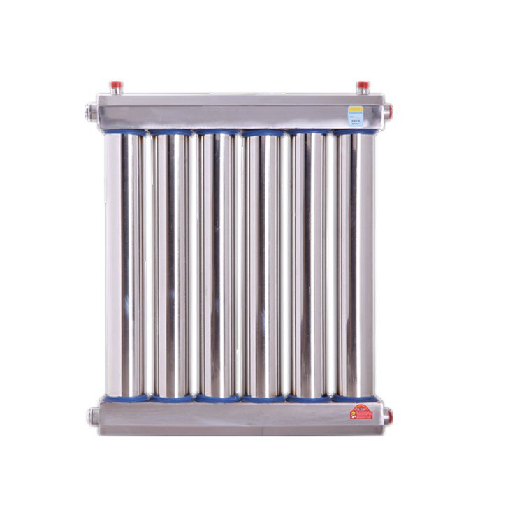 不锈钢换热器暖气片家用水暖热交换器浴室卫生间过水地暖暖气片