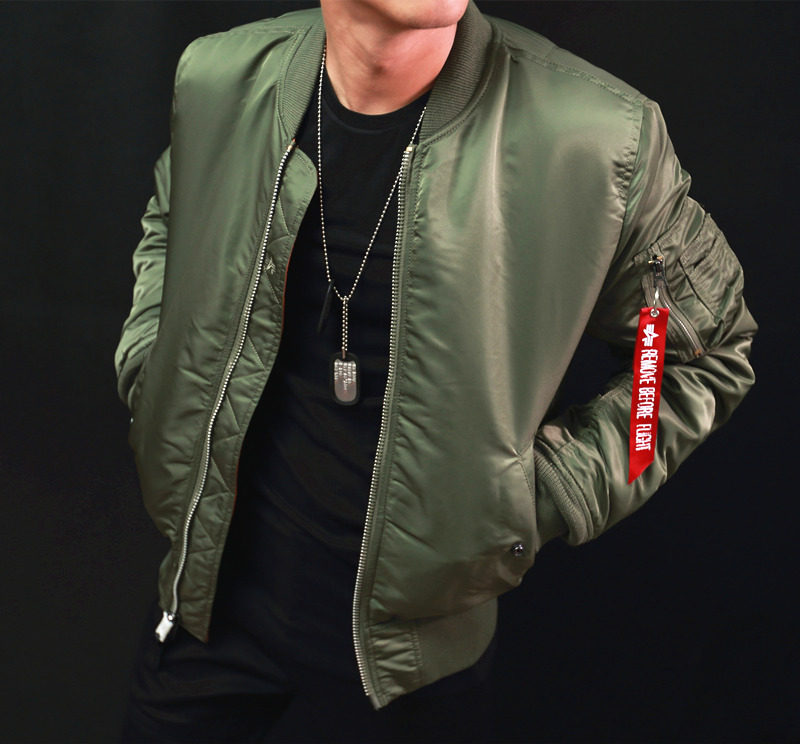 现货正品alphaindustries国旗经典ma1飞行员空军夹克夹克