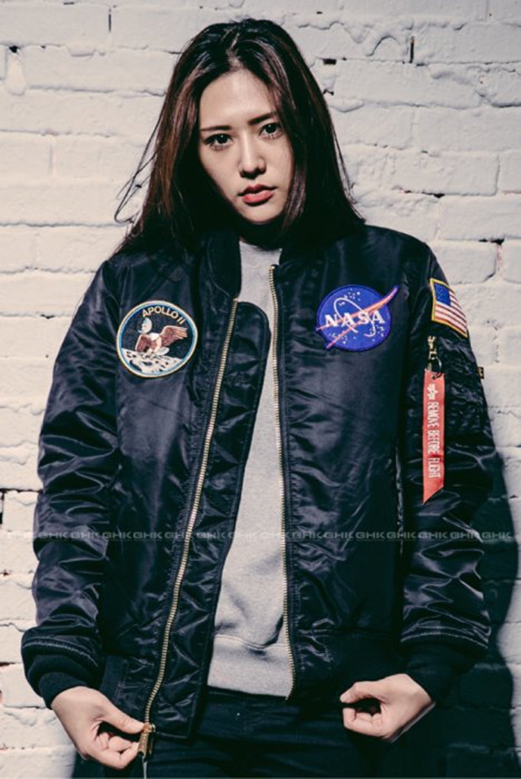 alphaindustries正品ma1阿波罗纪念版美国空军飞行员夹克夹克