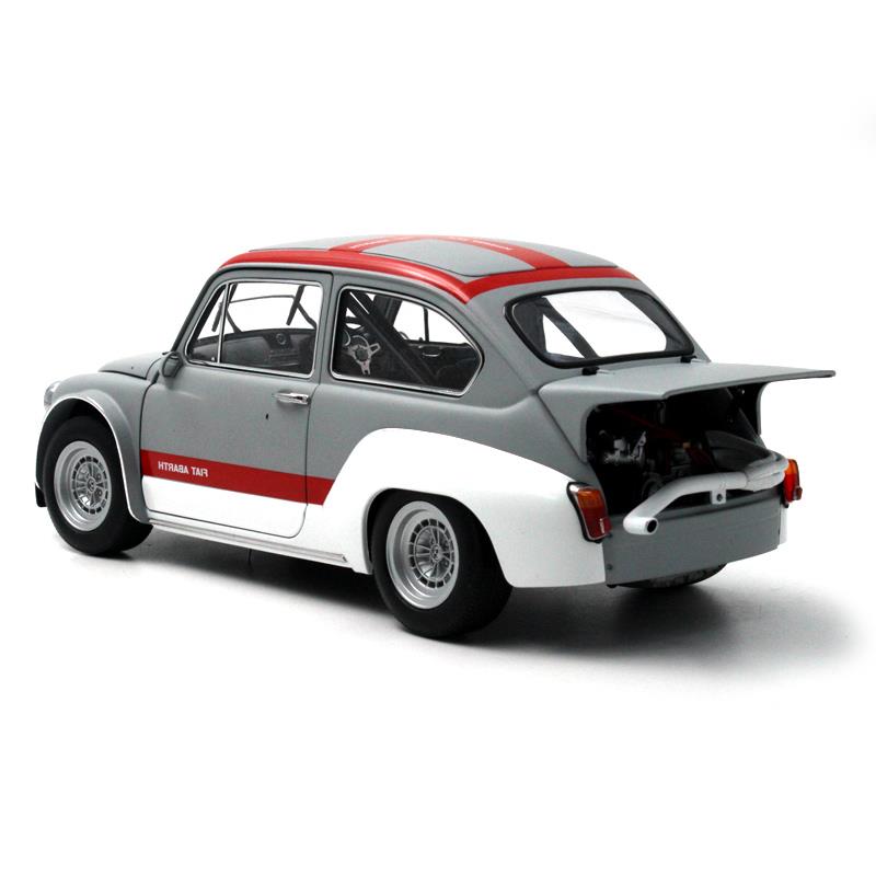 菲亚特精绘收藏18fabarth1000tcr合金汽车模型男孩生日车模
