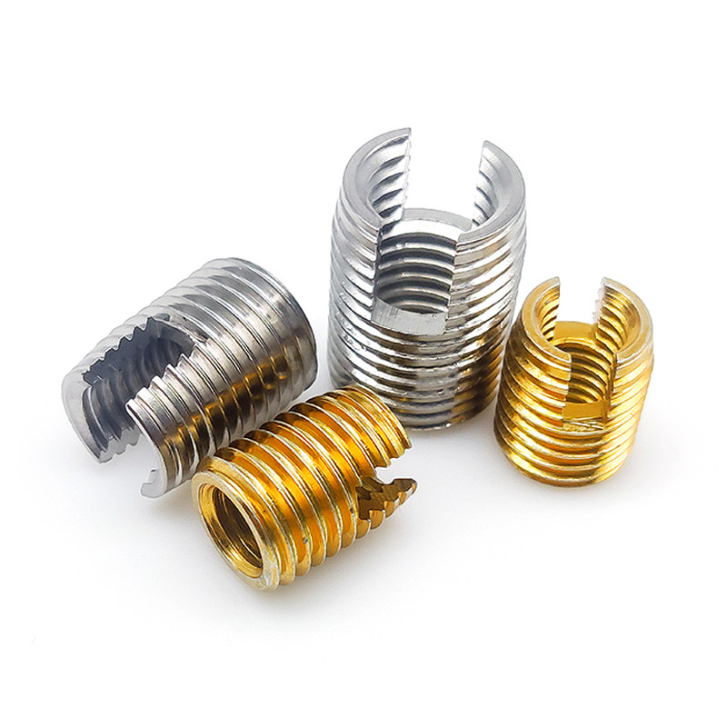 自攻不锈钢螺套牙套开槽螺纹保护套衬套m2m25m3m14其它紧固件