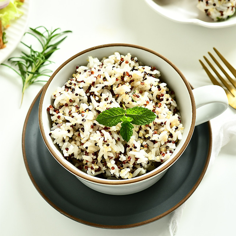 玻利维亚进口三色藜麦750g罐装黎麦杂粮糙米米饭特色米