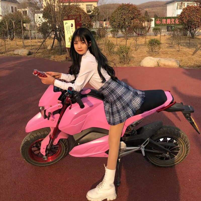m3小猴子电动车72v96v电动摩托车成人改装大功率男女电动摩托车