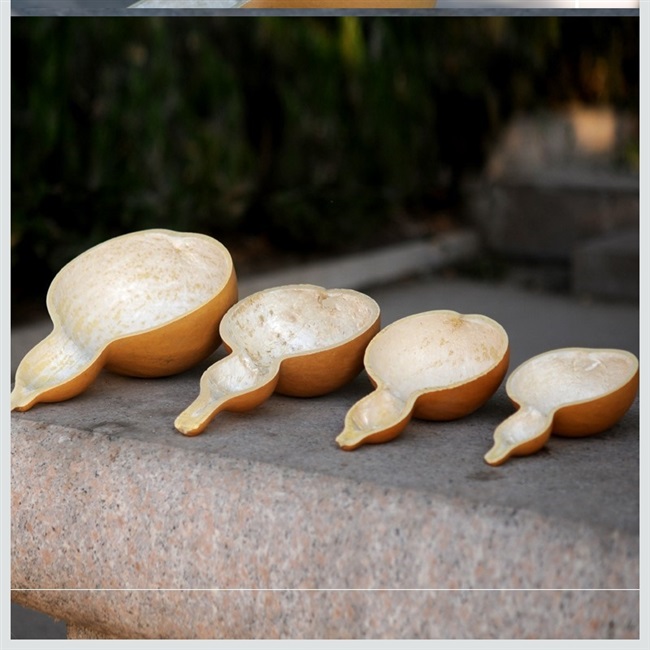 加厚环保葫芦浇花件摆食堂勺子水舀小号家用葫芦