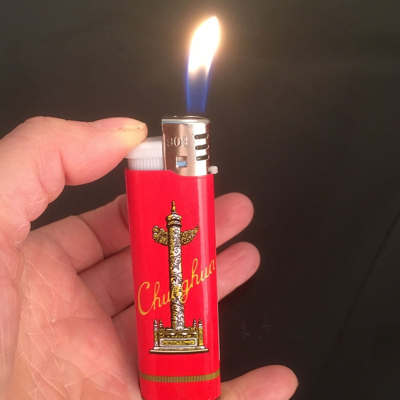 整盒50支一次性打火机超市饭店家用塑料电子普通一次性打火机