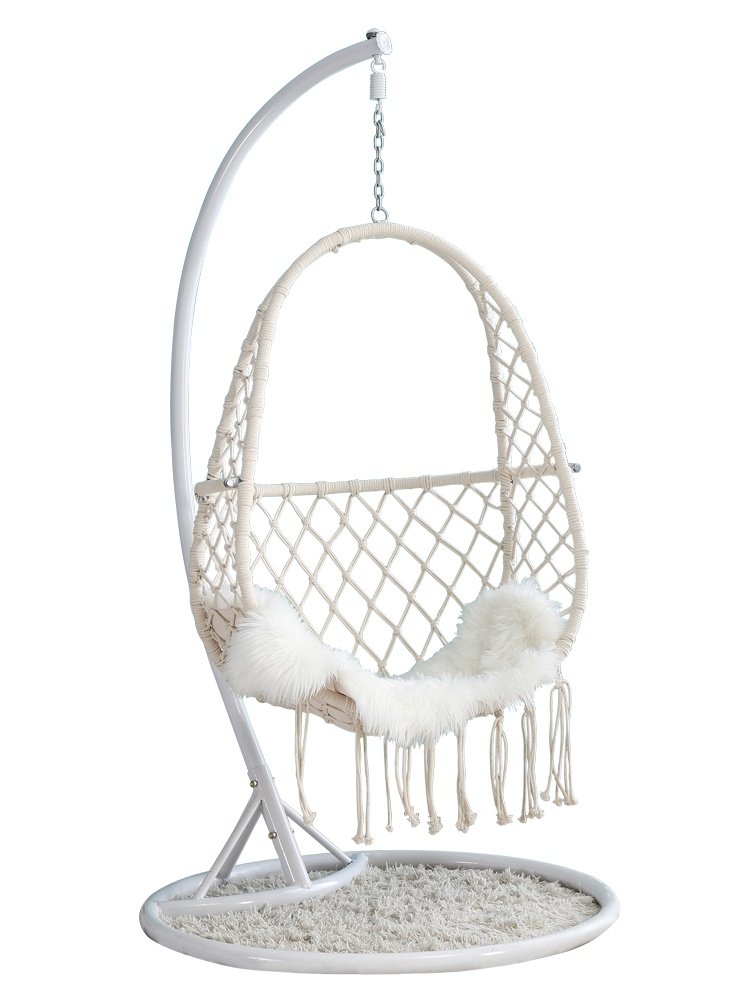 吊床网红吊椅吊篮藤椅卧室秋千少女单人家用户外秋千