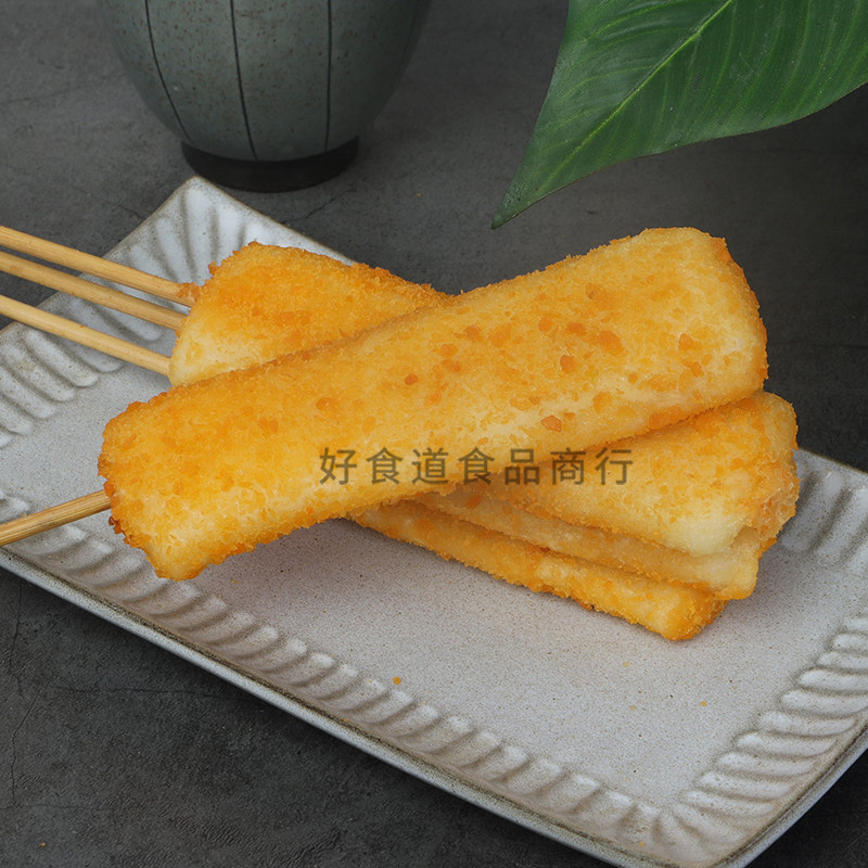 黄金脆皮年糕18串冷冻半成品网红小吃韩式油炸年糕