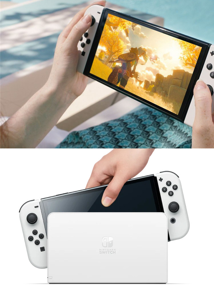 游戏机百亿补贴任天堂switchnsoled日版主机续航家用游戏机