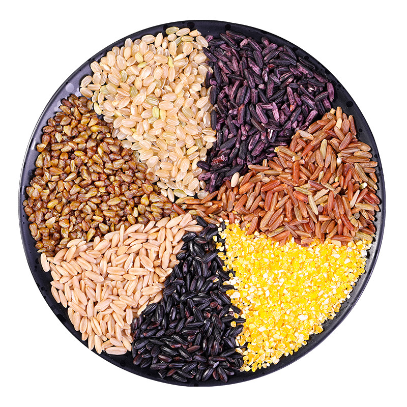 糙米杂粮5斤七色粗粮米饭五谷三色米五色2021糙米