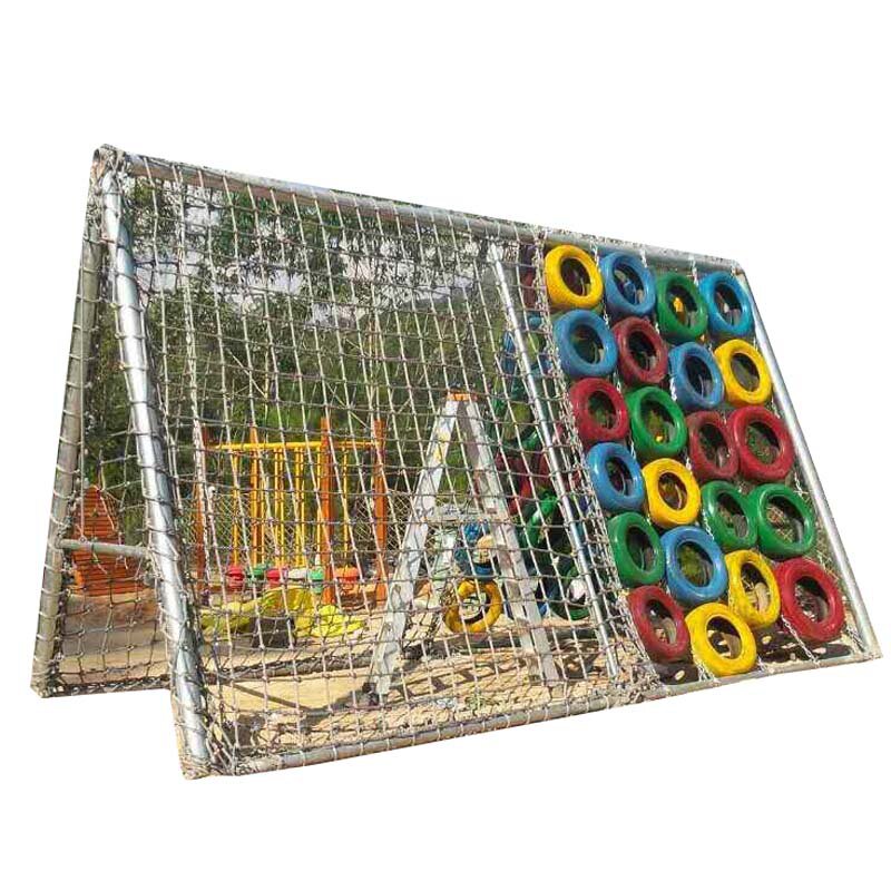 户外儿童攀岩攀爬网麻绳9网尼龙绳网网子娱乐涤纶网网绳装饰游乐