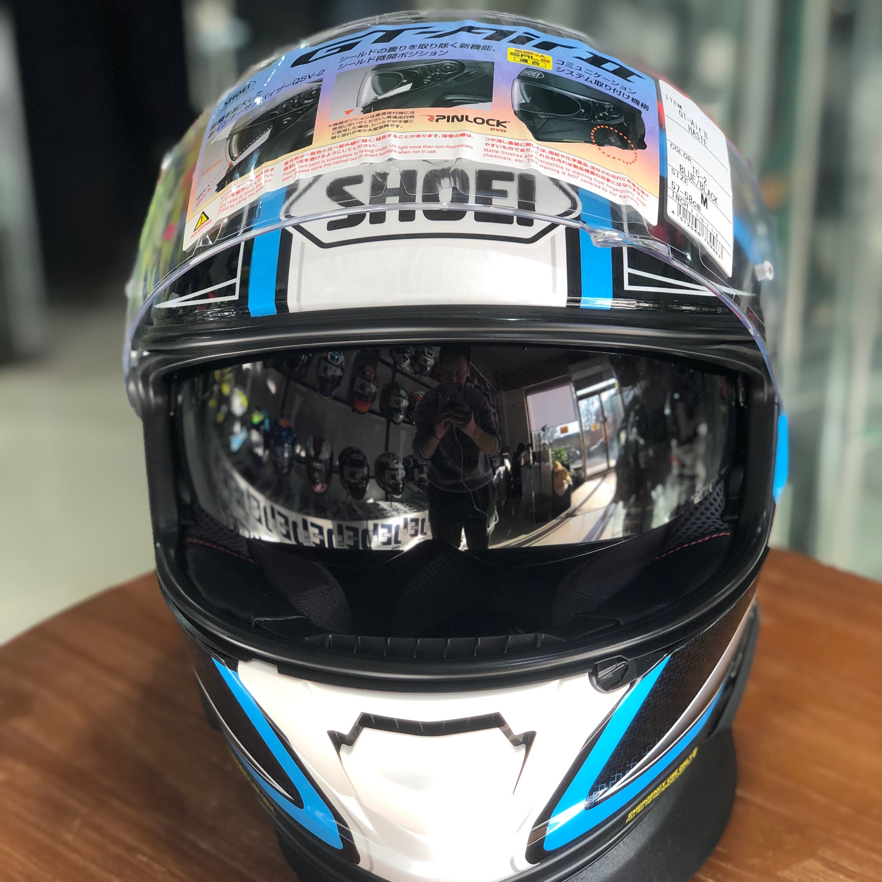 shoeigtair2代正品休旅街道镜片巡航长途摩托车摩托车头盔