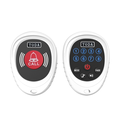 家用老人远距离病床紧急报警器医院按铃老年人床头无线呼叫器