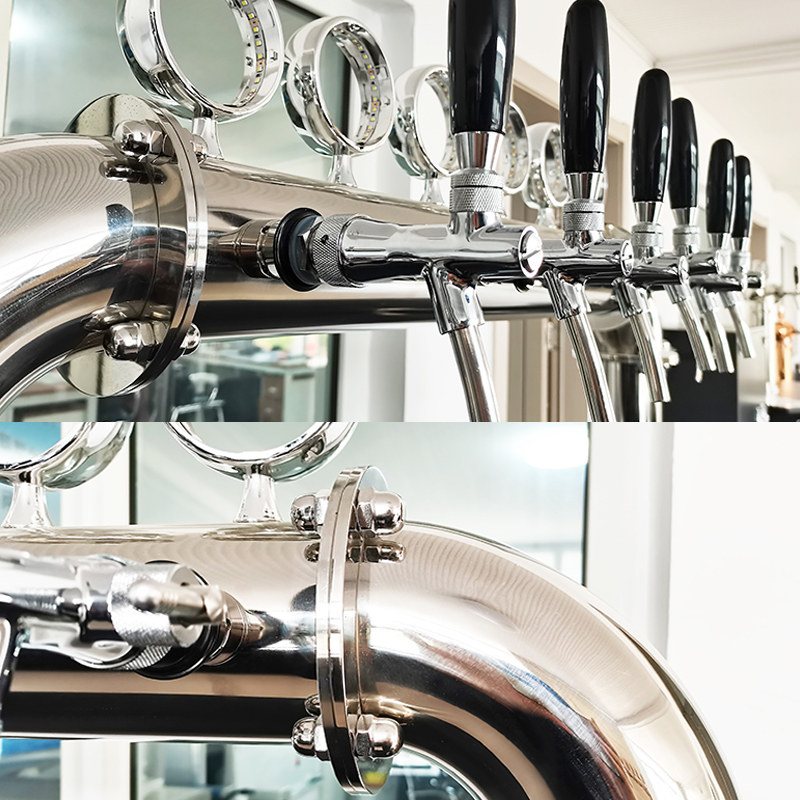 吧台啤酒机扎啤机冷藏制冷机全自动精酿啤酒设备商用扎啤机