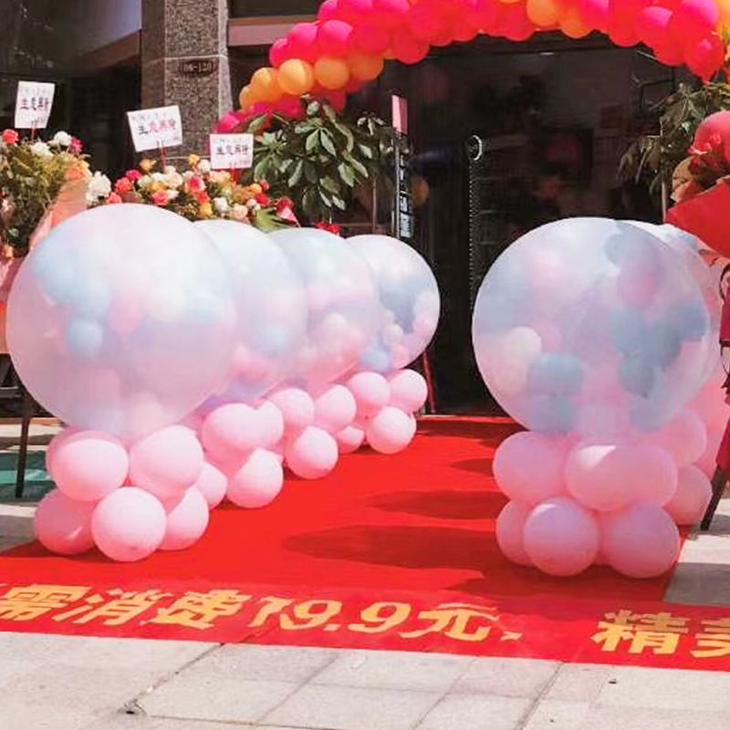地爆全套结婚套餐升天飘空氦气气球婚礼现场飘空气球