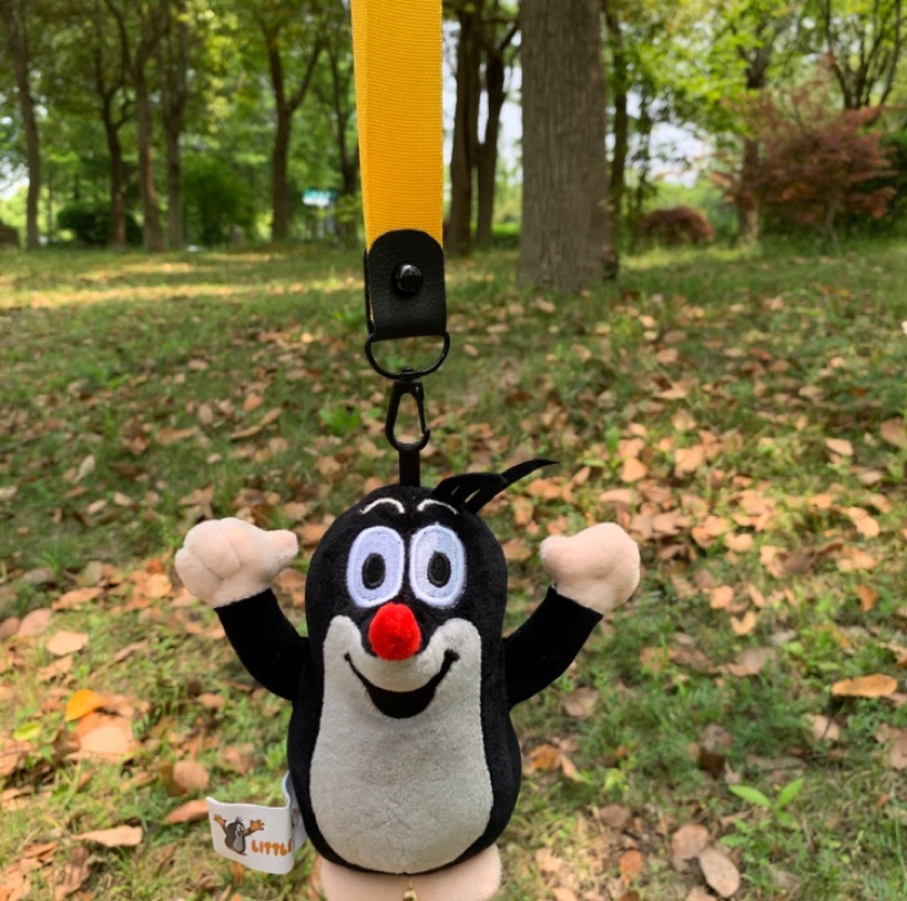 littlemole鼹鼠的故事鼹鼠玩偶15cm公仔鼠年毛绒玩具包包挂件毛绒布艺