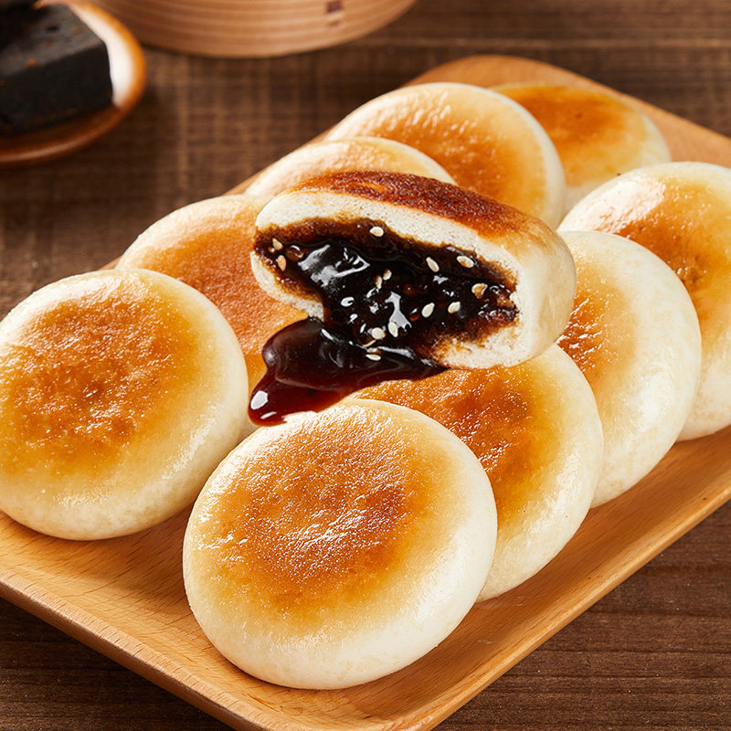 红糖锅盔特产小饼早餐速食食品速冻手工传统糕点红糖饼方便包邮