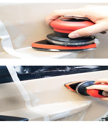 汽车皮革机洗车打蜡打磨内饰机磨机顶棚清洗抛光机气动磨光机