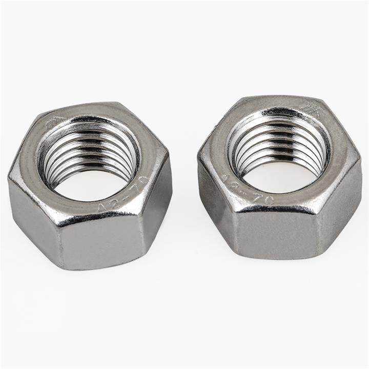 2021304不锈六角细牙螺母螺帽m27m30m33m36m39m42m45m48m52螺母