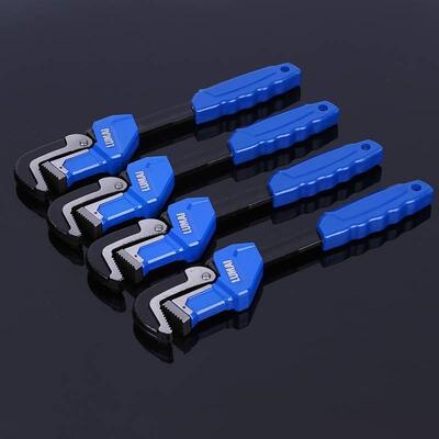 新型管子钳快速调节管钳万能管钳扳手水管钳水暖工具铝合金管钳