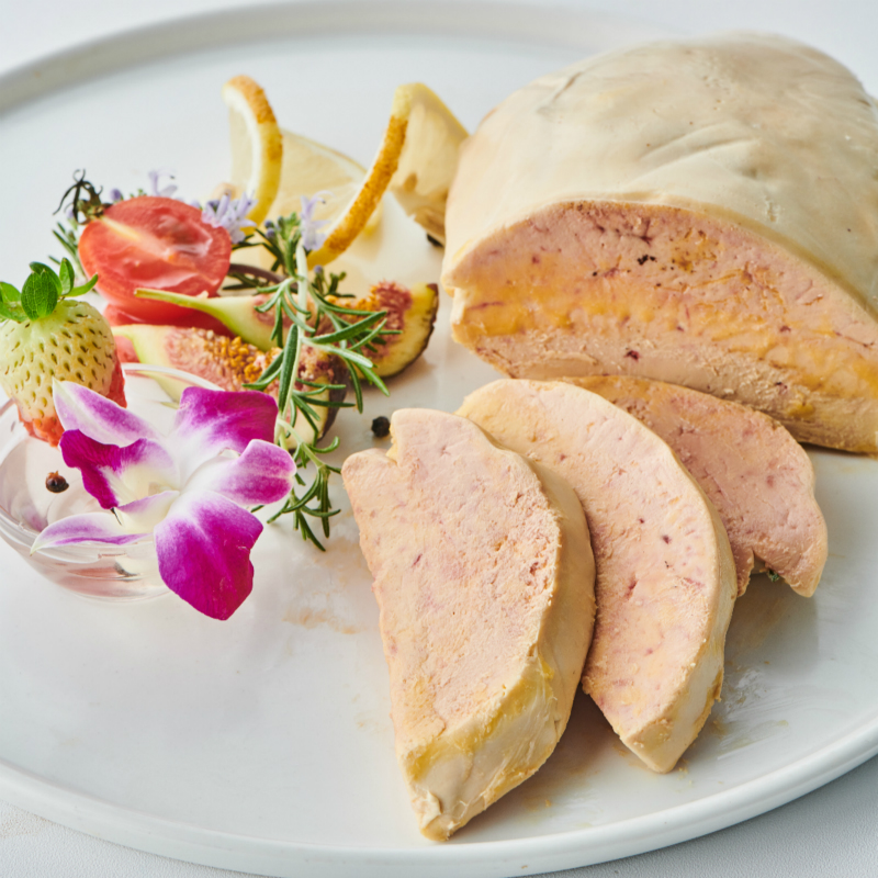 五森法式清酒鹅肝1000g即食肥肝新鲜日料刺身鹅肉