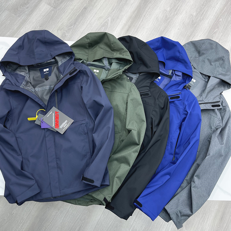 真恒温！四面弹力！全压胶！全天候户外春季商务休闲连帽夹克外套