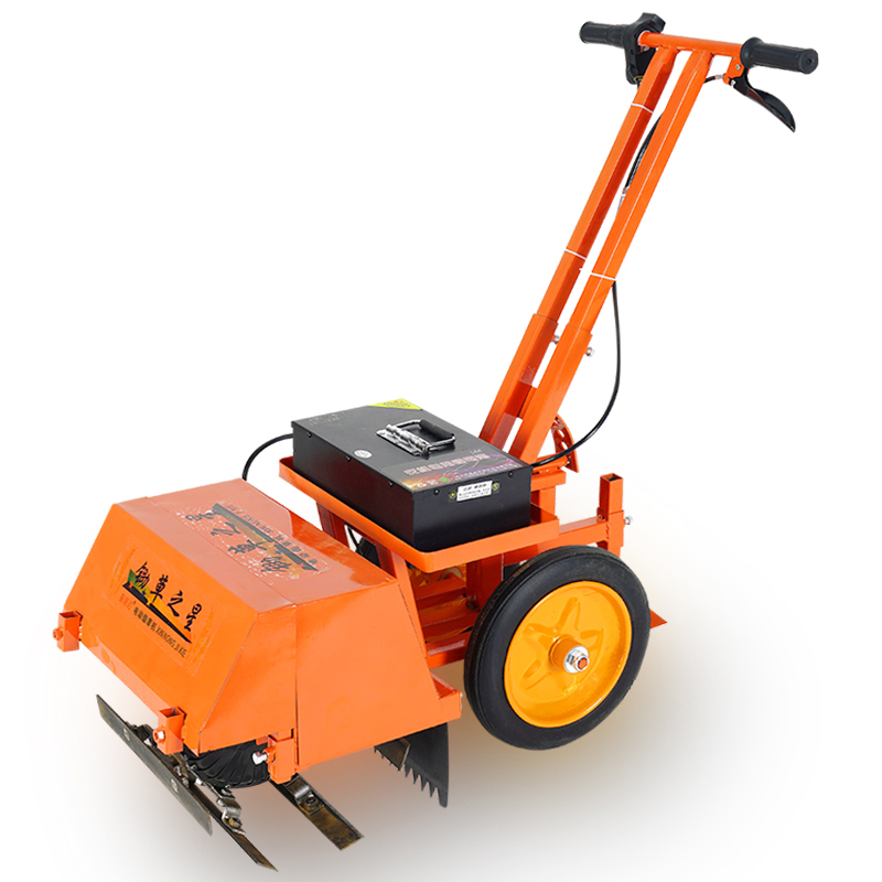 新款电动除草机松土机充电式小型多功能锄草旋耕割草机割草机