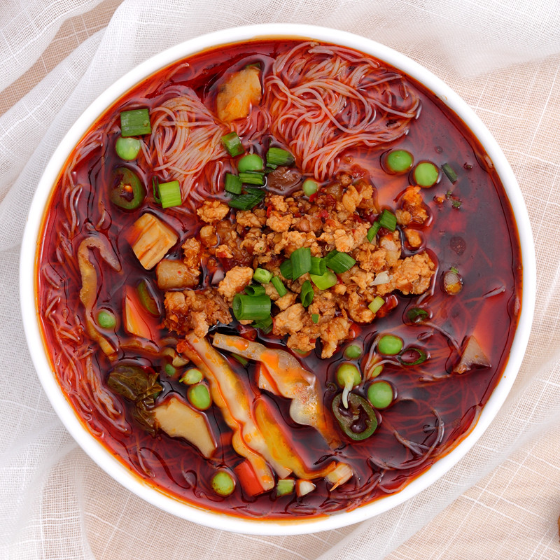 烦恼绵阳米粉四川特产正宗牛肉肥肠笋子方便螺蛳粉