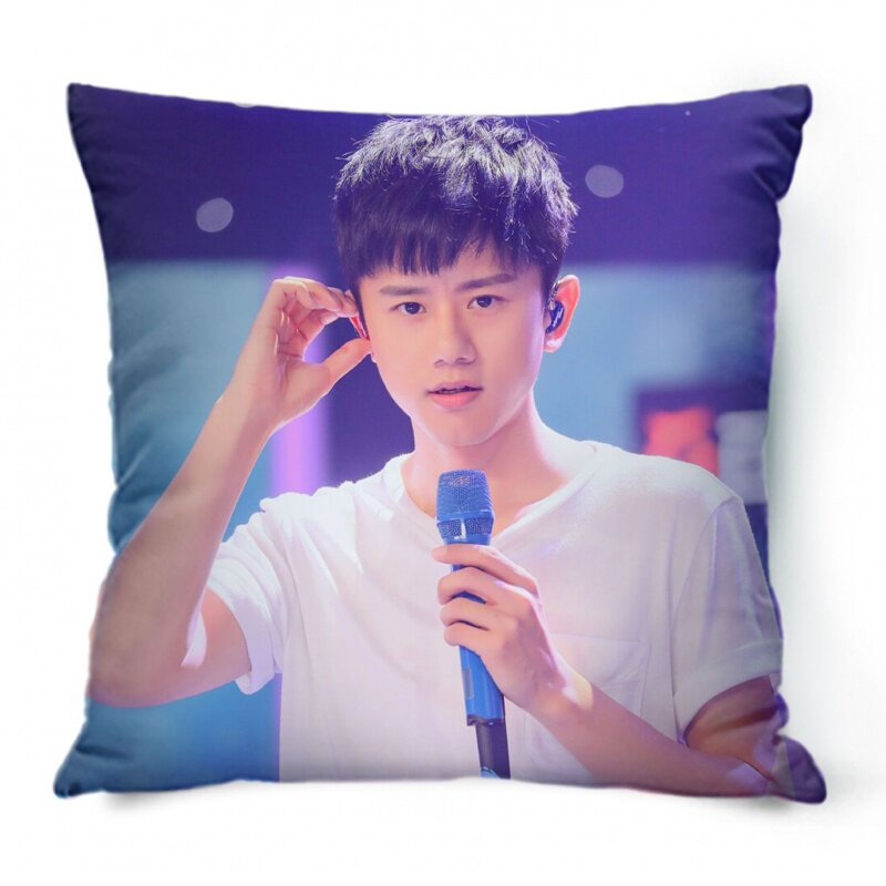 张杰抱枕照片定制女友生日礼物明星周边创意靠垫