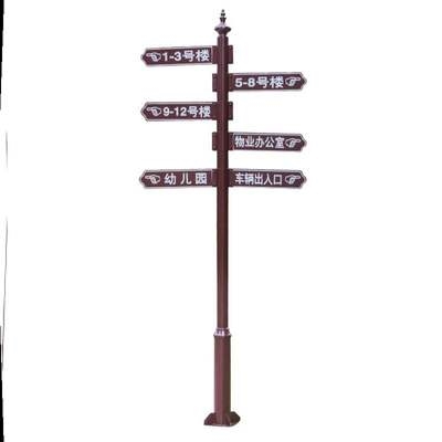 路边新款地标指向楼层农场工厂路引立式指示牌导向牌