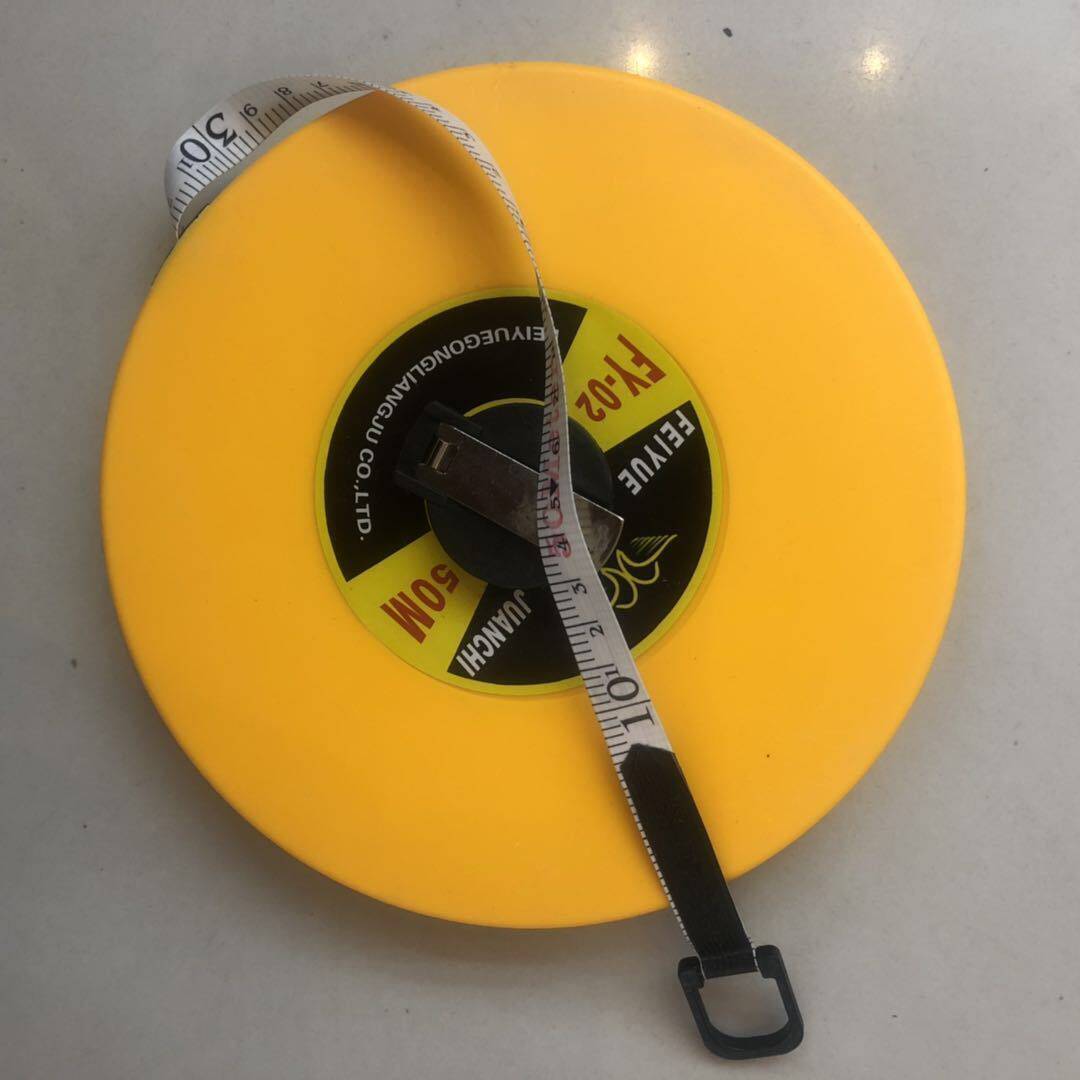 卷尺皮尺10米20米30米50米100米圆盘尺侧量尺卷尺
