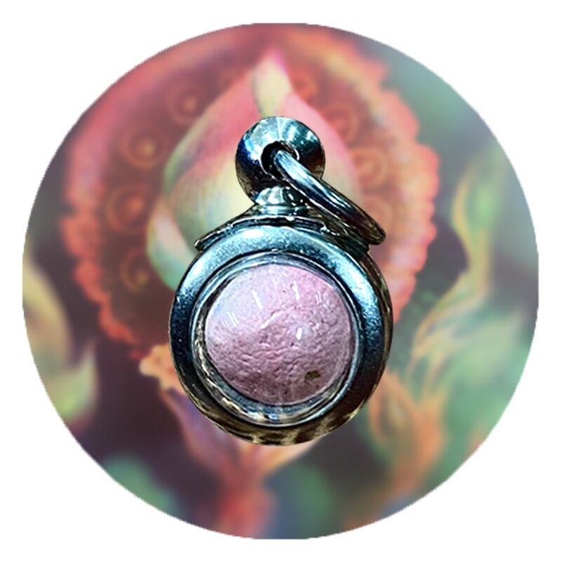 泰国特色阿赞大师路翁带符文粉色款含不锈钢壳无泰国特色