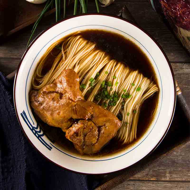 生元胥城奥灶礼盒苏式红汤苏式经典浇头焖肉大排冲泡方便面