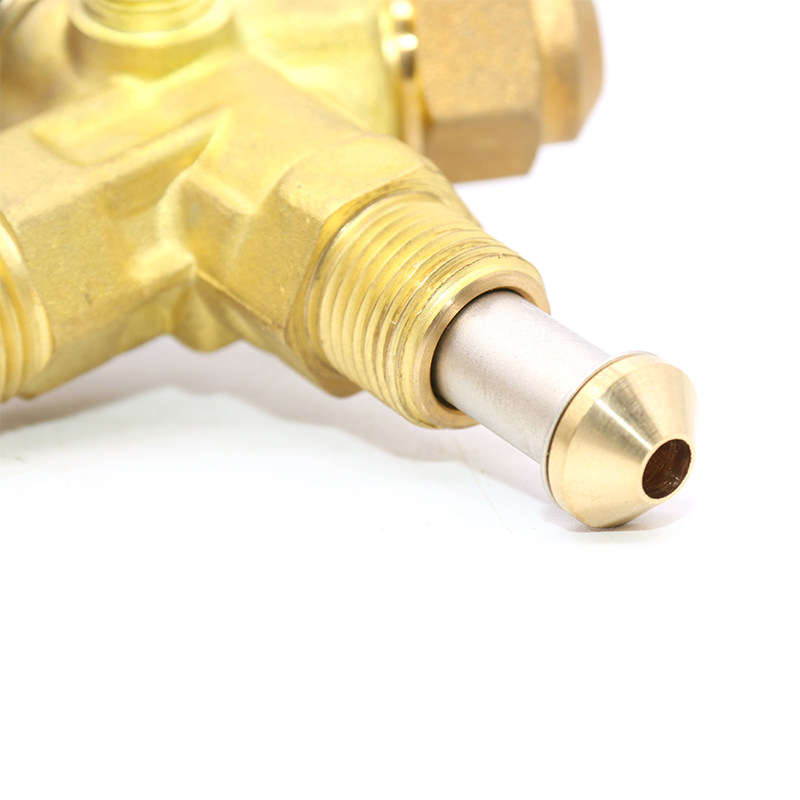 鸿森r22膨胀热力节流134ar404平衡制冷机直角空调配件