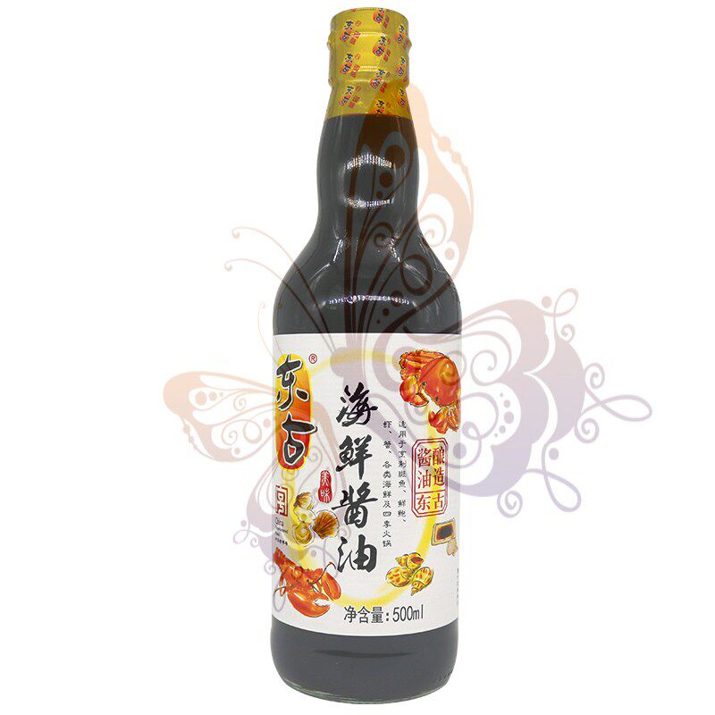 海鲜瓶装东古酱油糖精酿造凉拌蘸食寿司生抽瓶酱油