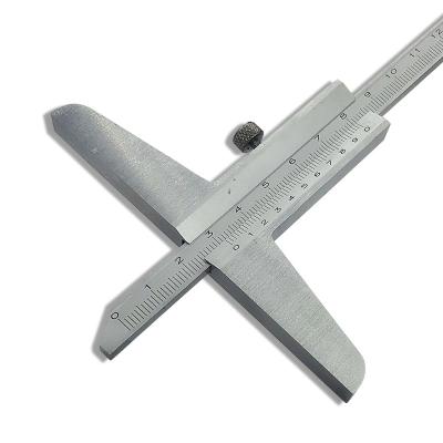 度尺深度量深度游标卡尺0-150mm高精度0-200mm带钩头0-300游标卡尺