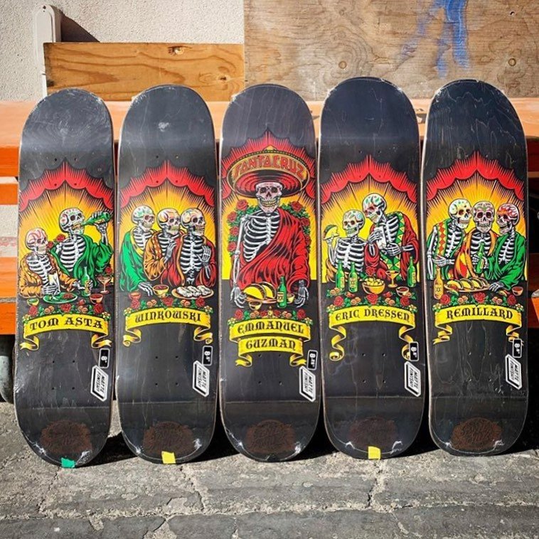 滑板美国进口santacruz双翘板面海绵宝宝vx系列叨叨滑板