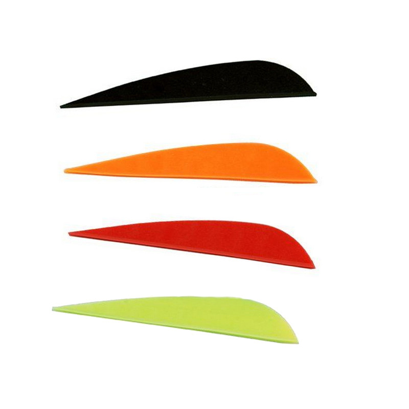 huwairen g26箭投箭尾箭支羽毛塑料羽真羽毛布拉泽箭尾nock竞技用