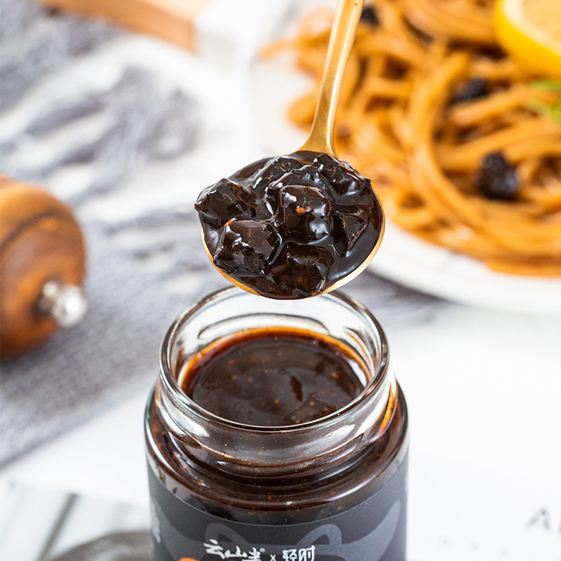 云山半黑椒牛肉酱0脂肪低脂炒面酱200g