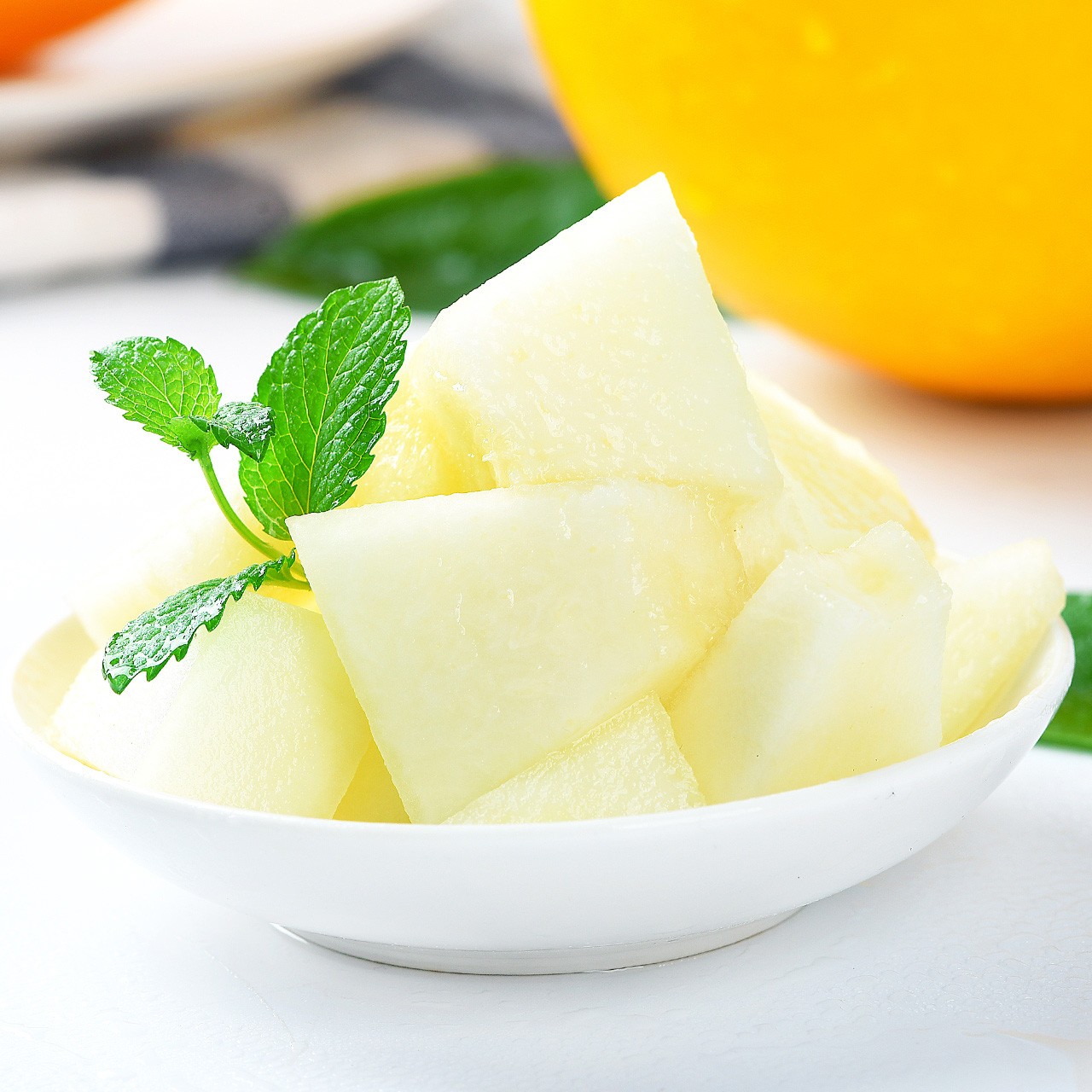 蜜瓜缅甸黄河当季新鲜水果现摘黄金网纹哈密瓜甜瓜