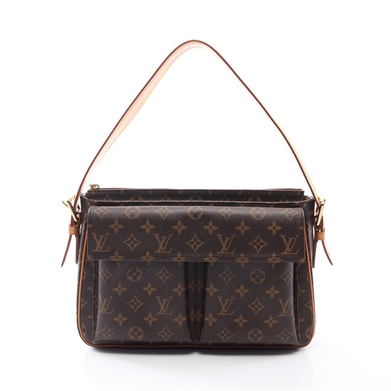 lv骆驼reclo737518老花包老花gm大号路易威登cite通用款女包