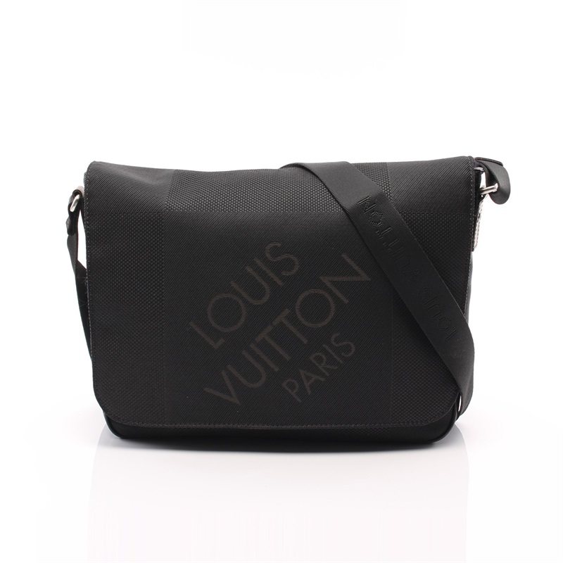 lv路易威登petit邮差尼龙肩包帆布781501reclo中古男士包袋
