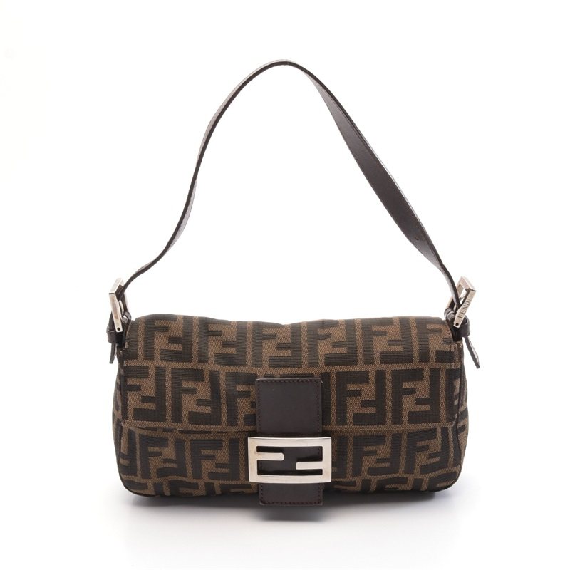 fendi芬迪新法棍包zucca手提包821087reclo中古通用款女包