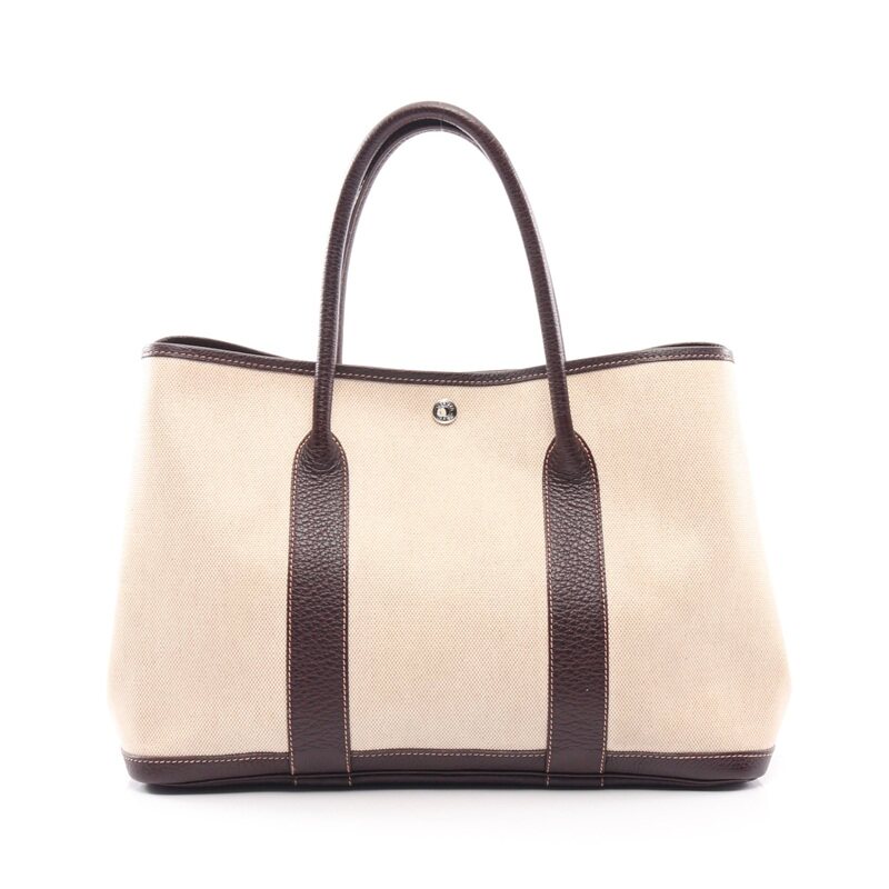 reclo中古hermes爱马仕gardenpartypm小号手提包691303通用款女包