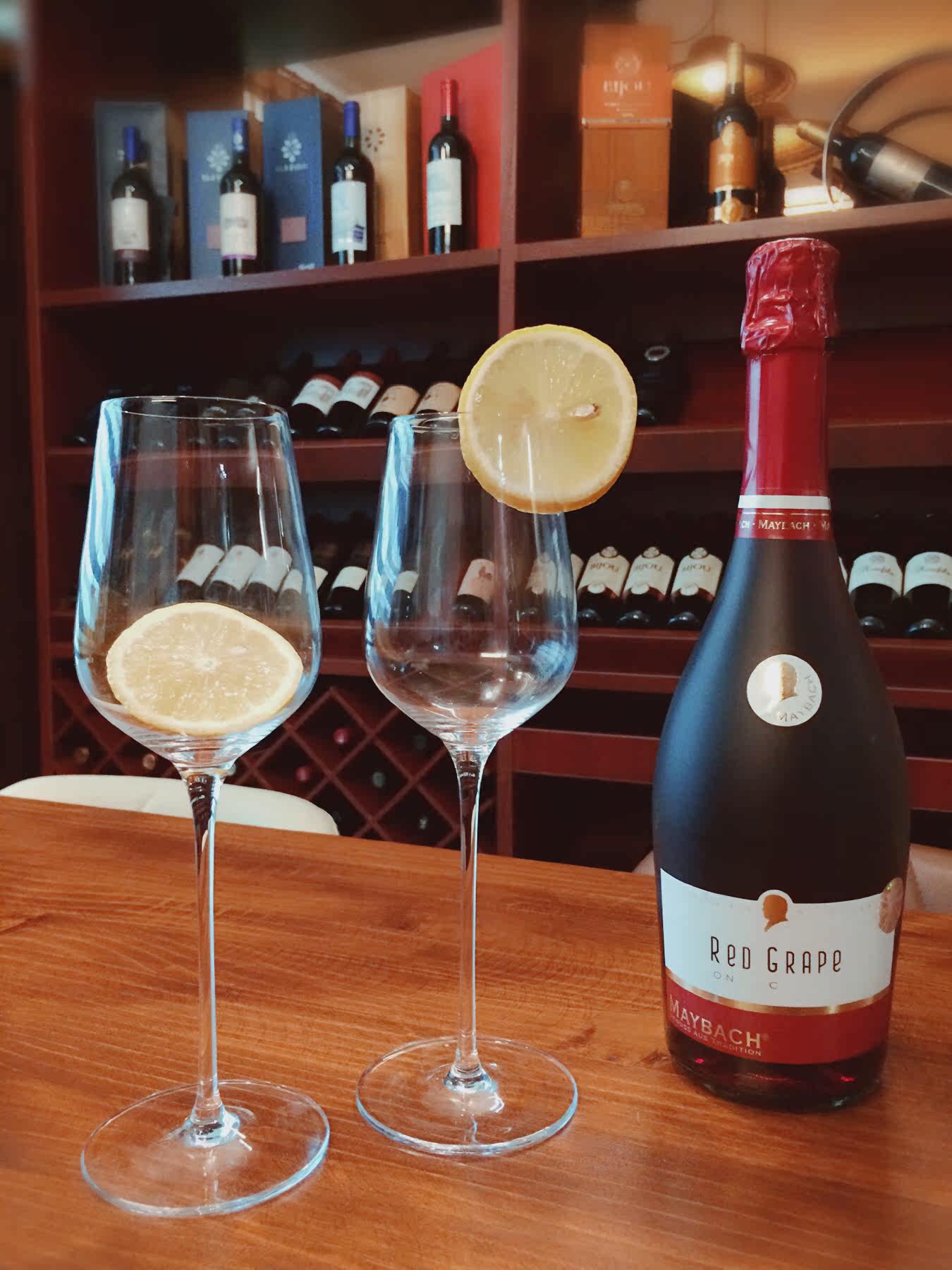 德国迈巴赫无醇起泡maybach沙拉美食葡萄酒原瓶酒精起泡及香槟葡萄酒