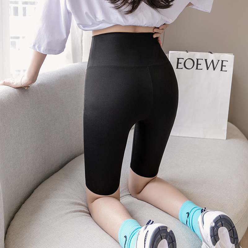 美腿塑形鲨鱼皮打底五分裤女